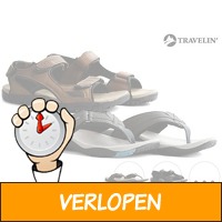 Travelin' Fryde Slippers of Moss Sandalen