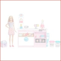 Barbie cake decorating playset