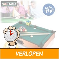 Complete mini-pooltafel