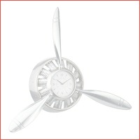 Premium metalen wandklok propeller