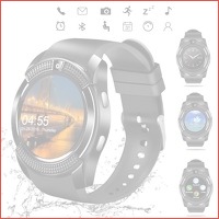 V8 waterbestendige Bluetooth smartwatch