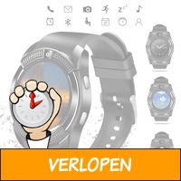 V8 waterbestendige Bluetooth smartwatch