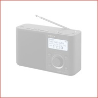 Sony dab radio XDR-S61D zwart