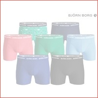 7 x Bjorn Borg Sammy VAR boxershort