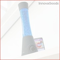 InnovaGoods LED Glitter lamp met speaker