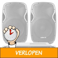 Vonyx Complete 1200W DJ geluidsinstallatie