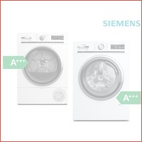 Siemens wasmachine en warmtepompdroger