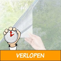 Zelfklevend UV raamfolie met spiegeleffect