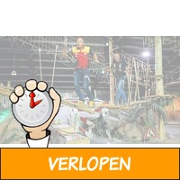 Klimmen in een indoor klimbos bij Coronel Events