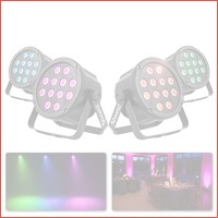 BeamZ SlimPar35 lichtset met 4x Slimpar3..