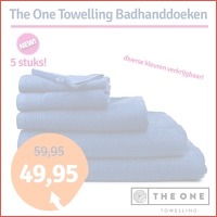 The One Badhanddoeken Deluxe 70 x 140