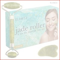 Glamza jade roller en Gua Sha schraper