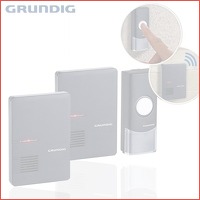 Grundig draadloze deurbel met 2 ontvange..