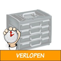 Raaco Handybox met 4 vakkendozen