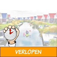 Kanoen door de wateren van het EuroParcs Resort Poort A..