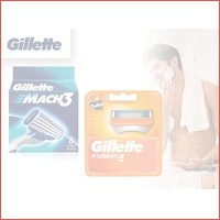 Gillette Scheermesjes Fusion of Mach 3