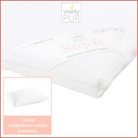 Sleep fit traagschuim topdekmatras