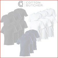 3 x Cotton Butcher extra lange shirts