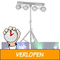 BeamZ Partybar3 lichtset - 4 PAR spots, 4 Magic Balls +..