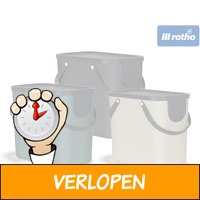 3 x Rotho Albulla 25 liter