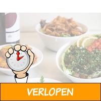 Geniet van een 3-gangen afhaalmenu van Amier Restaurant