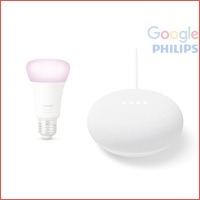 Google Nest Smart speaker + Philips Hue ..