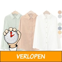 Leuke corduroy blouse