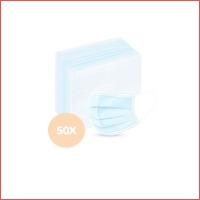 Veiling: 50 mondkapjes (3-laags)