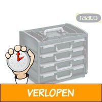 Raaco Handybox met 4 vakkendozen