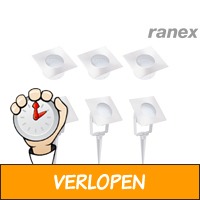 3 x Ranex LED-grondspot 12 V