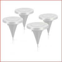 4-pack draadloze LED-grondspots