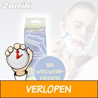 100 Wegwerpscheermesjes