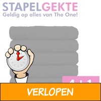 Stapelgekte: The One handdoek 50 x 100 cm