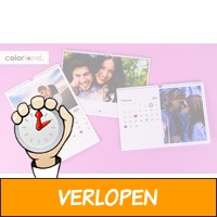 gepersonaliseerde fotokalender