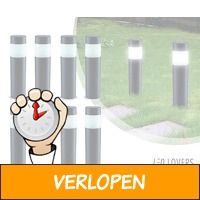 8 x LED Lovers solar tuinlampen