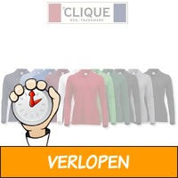 Clique longsleeve polo's