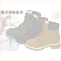 Warme dames veterboots