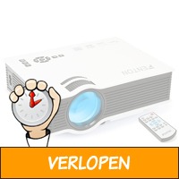 Fenton X20 beamer met o.a. HDMI, USB en SD aansluiting