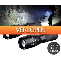 Groupdeal 2: 2 militaire zaklampen