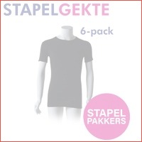 Cavello Basic T-Shirts zwart Ronde Hals ..