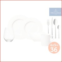 Villeroy & Boch 36-delige Twist Whit..