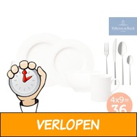 Villeroy & Boch 36-delige Twist White Serviesset