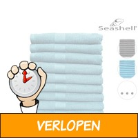 9 x Seashell Hotel Collection handdoek