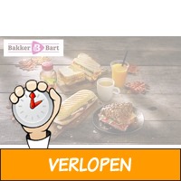 Bakker Bart: een belegd broodje en een drankje naar keu..