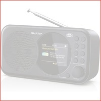 Sharp dab radio DR-P320 zwart