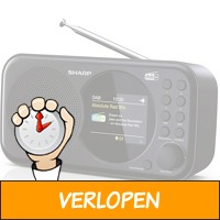 Sharp dab radio DR-P320 zwart