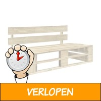 vidaXL tuinbank pallet hout