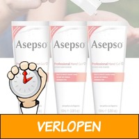 3-pack desinfecterende handgel