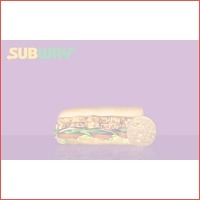 Subway Vrijstraat Eindhoven: 2 sandwiche..