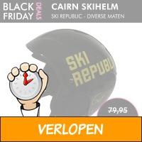 Cairn Skihelm Ski Republic zwart/geel - Diverse